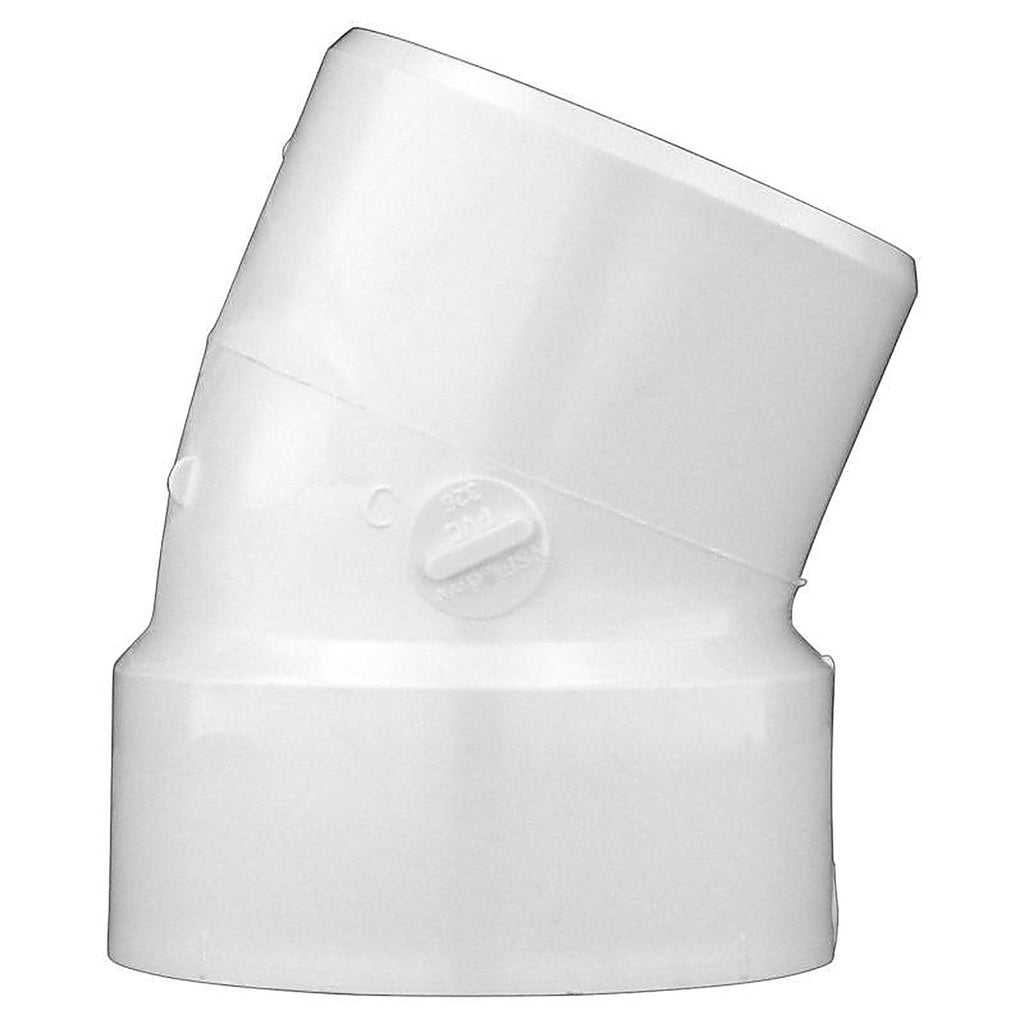 Charlotte Pipe - PVC003261000 - 3 In. Hub X 3 In. D Spigot PVC Elbow 1 Pack