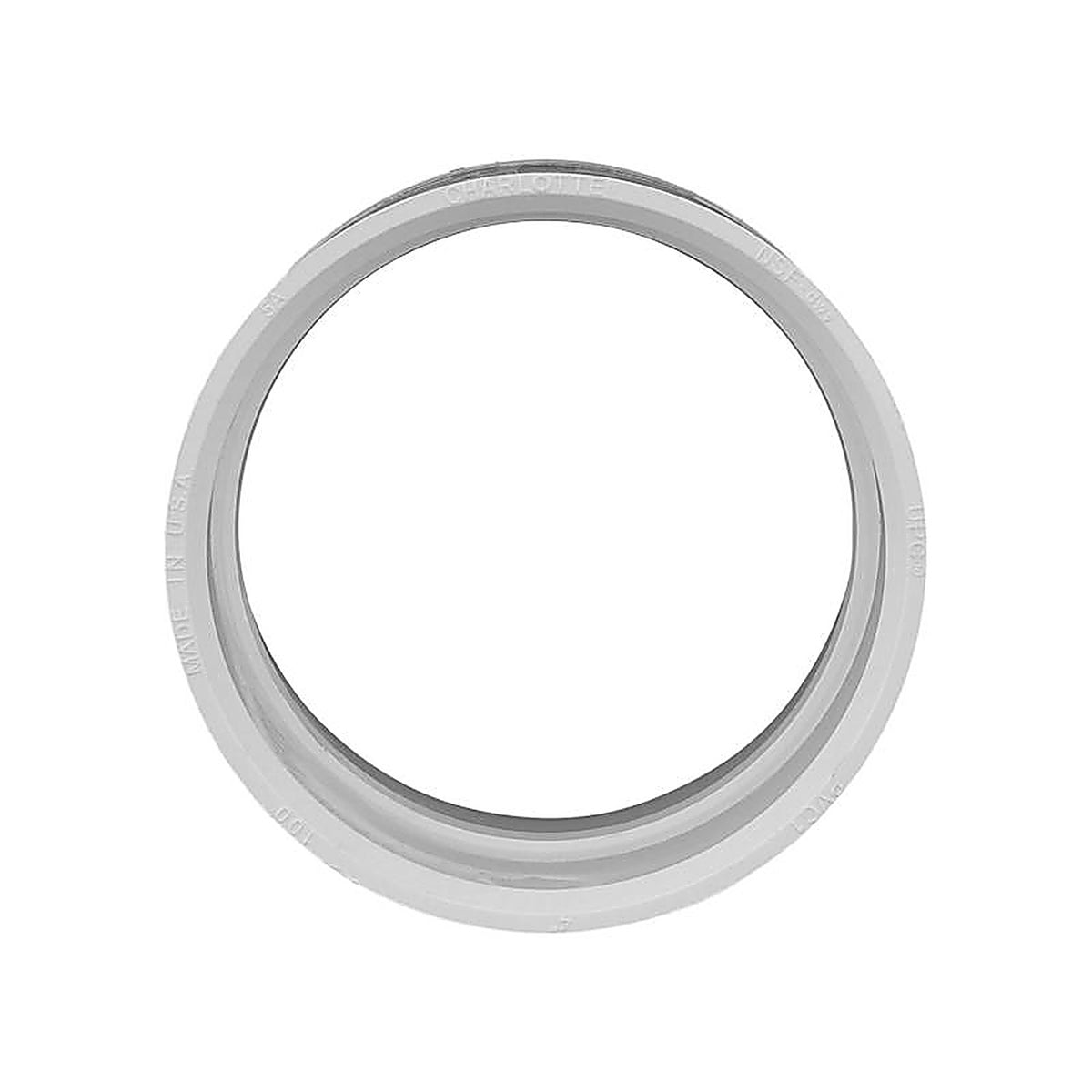 Charlotte Pipe PVC001001200 Schedule 40 3 in. Hub x 3 in. Dia. Hub PVC Coupling