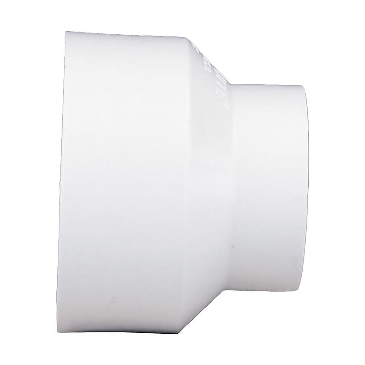 Charlotte Pipe PVC001021000 Schedule 40 2 in. Hub x 3 in. Dia. Hub PVC Reducing Coupling