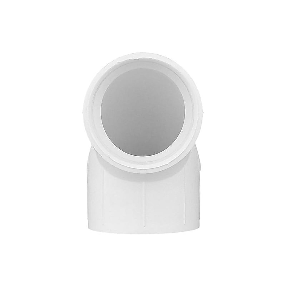 Charlotte Pipe PVC003000800 Schedule 40 1-1/2 in. Hub x 1-1/2 in. Dia. Hub PVC 90 Degree Elbow