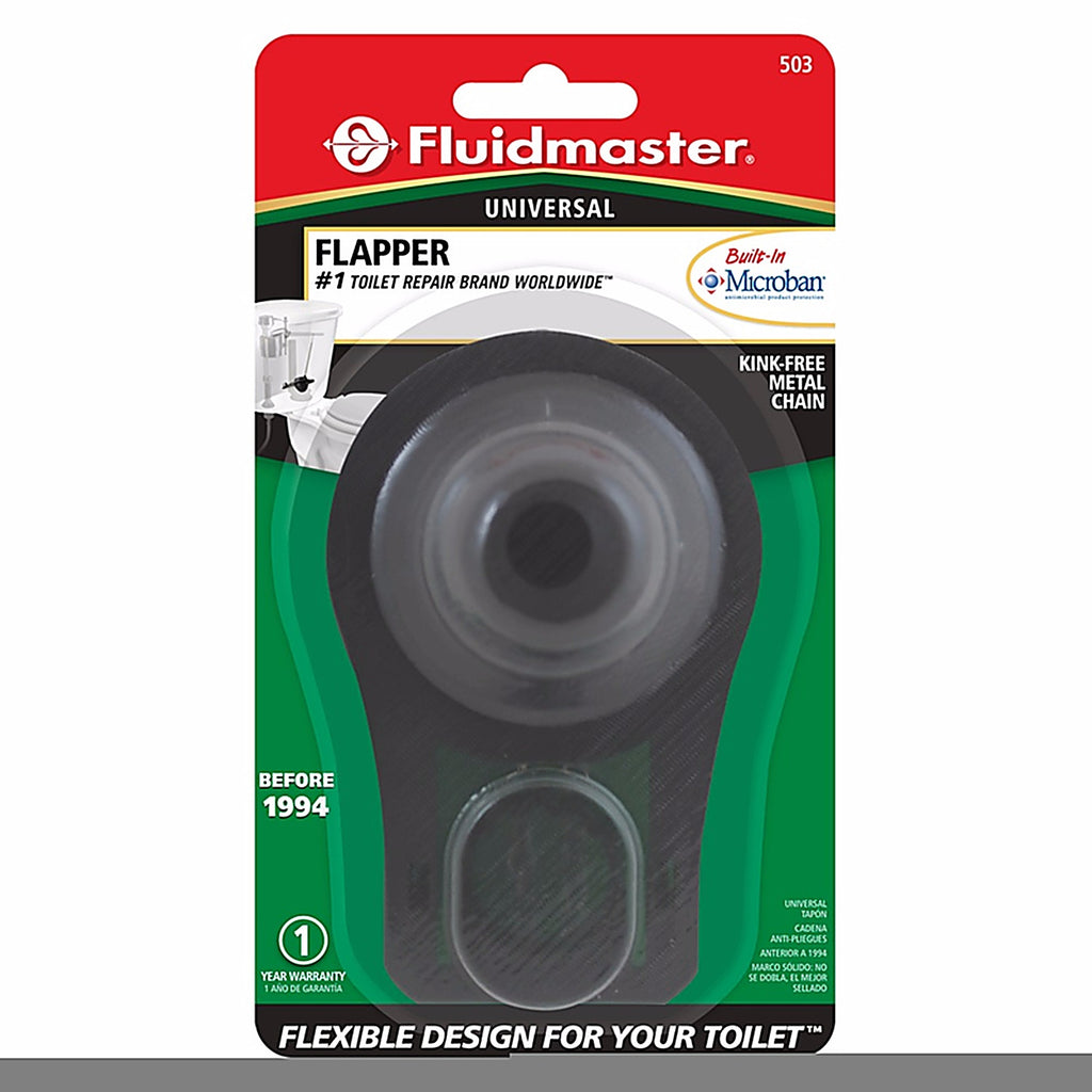 Fluidmaster - 503 - Toilet Flapper Black Microban