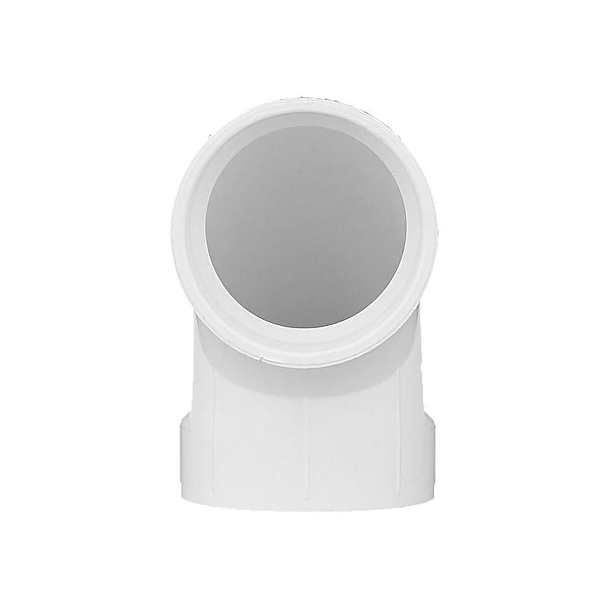 Charlotte Pipe PVC003001000 Schedule 40 2 in. Hub x 2 in. Dia. Hub PVC Elbow