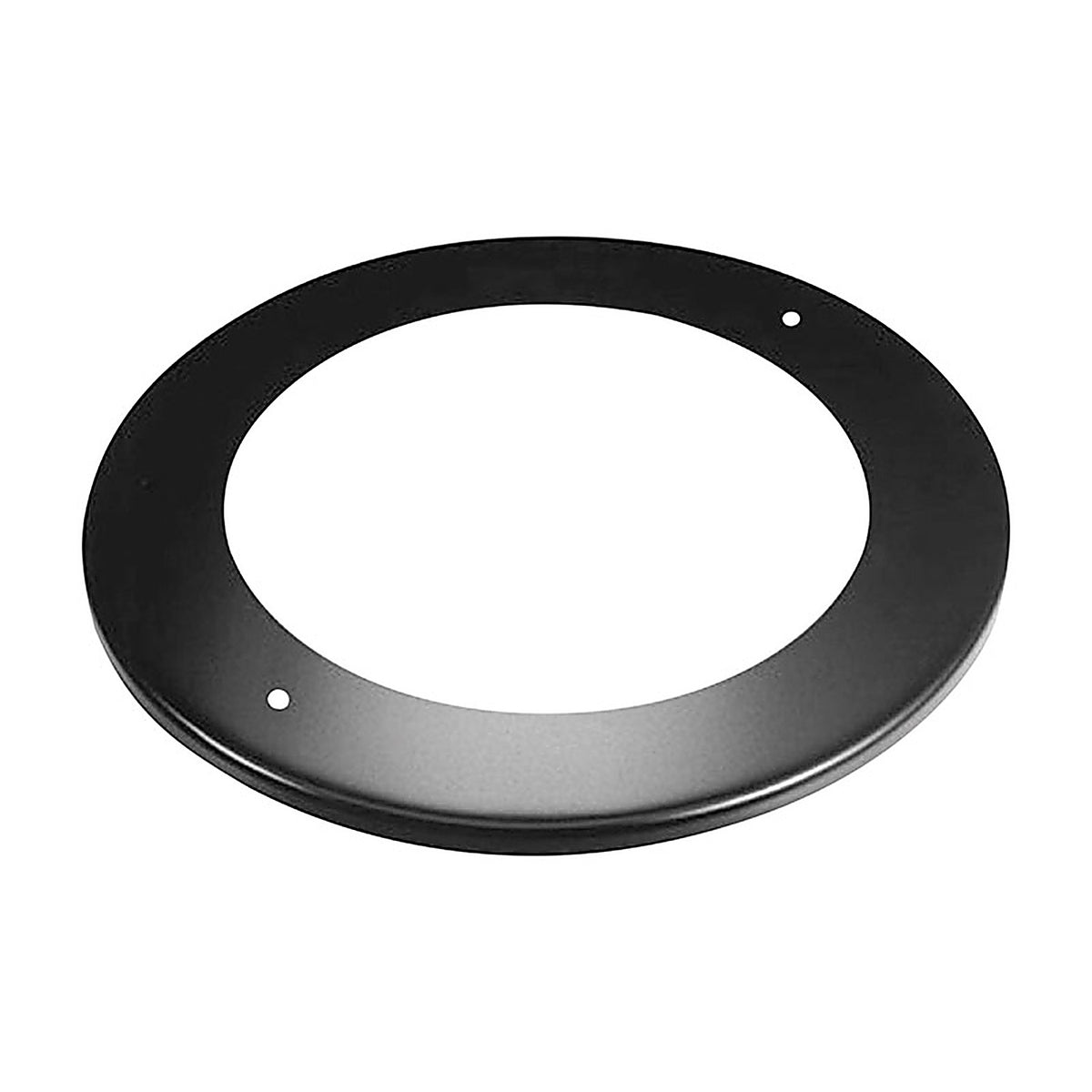 DuraVent 6DBK-TC DuraBlack 6 in. Dia. 24 Ga. Galvanized Steel Stove Pipe Trim Collar