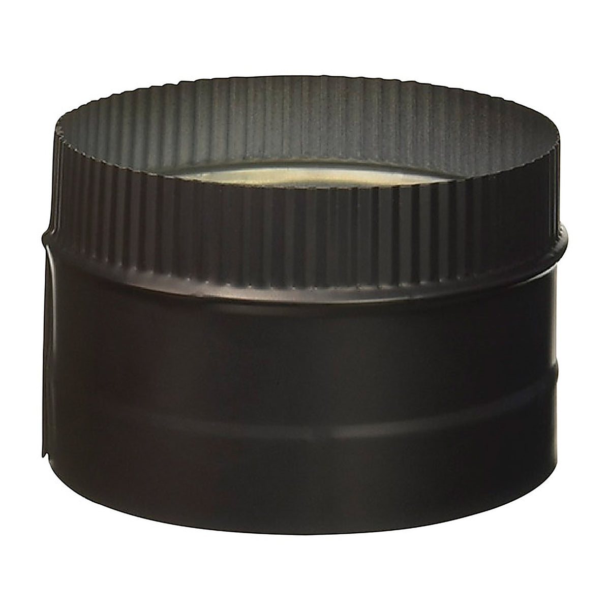DuraVent 6DBK-AD DuraBlack Steel Stove Top Adapter