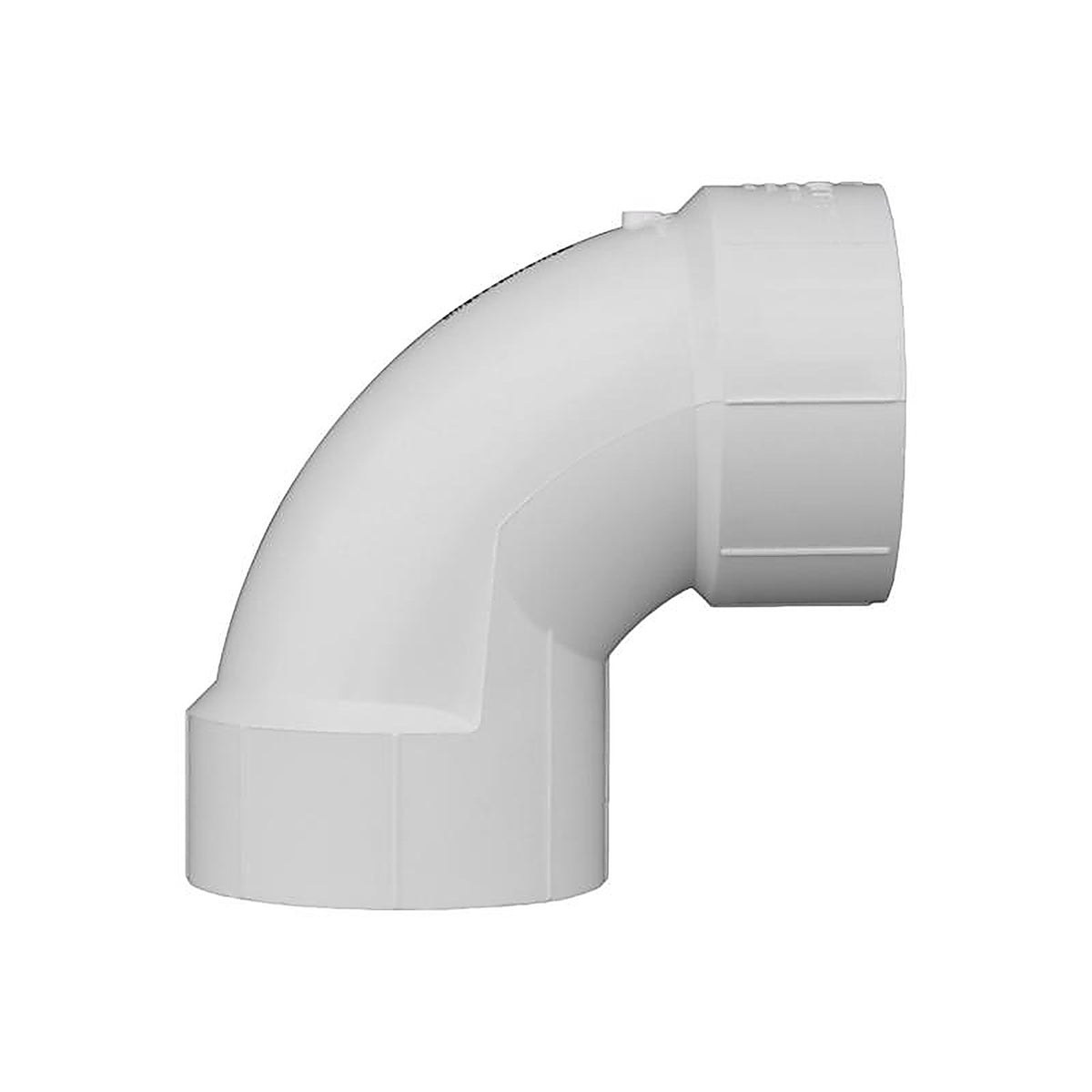 Charlotte Pipe PVC003001200 Schedule 40 3 in. Hub x 3 in. Dia. Hub PVC Elbow