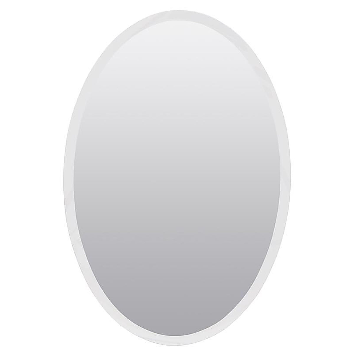 Zenna Home - MMV1032 - 31 In. H X 21 In. W X 4 In. D Oval Medicine Cabinet/Mirror
