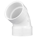Charlotte Pipe PVC003191000 Schedule 40 3 in. Hub x 3 in. Dia. Hub PVC Elbow