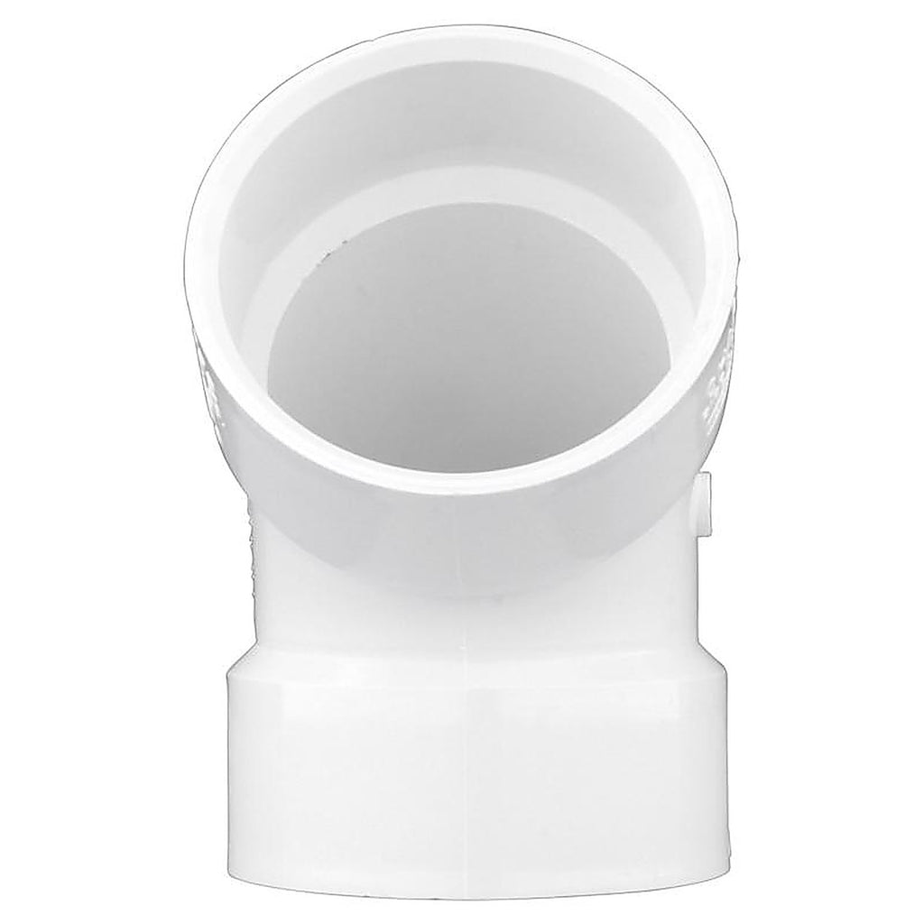 Charlotte Pipe PVC003191000 Schedule 40 3 in. Hub x 3 in. Dia. Hub PVC Elbow