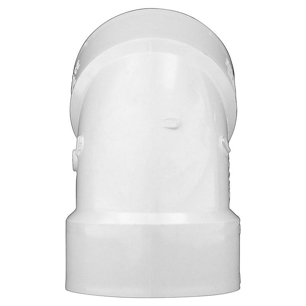 Charlotte Pipe PVC003191000 Schedule 40 3 in. Hub x 3 in. Dia. Hub PVC Elbow