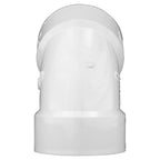 Charlotte Pipe PVC003191000 Schedule 40 3 in. Hub x 3 in. Dia. Hub PVC Elbow