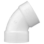 Charlotte Pipe PVC003191000 Schedule 40 3 in. Hub x 3 in. Dia. Hub PVC Elbow
