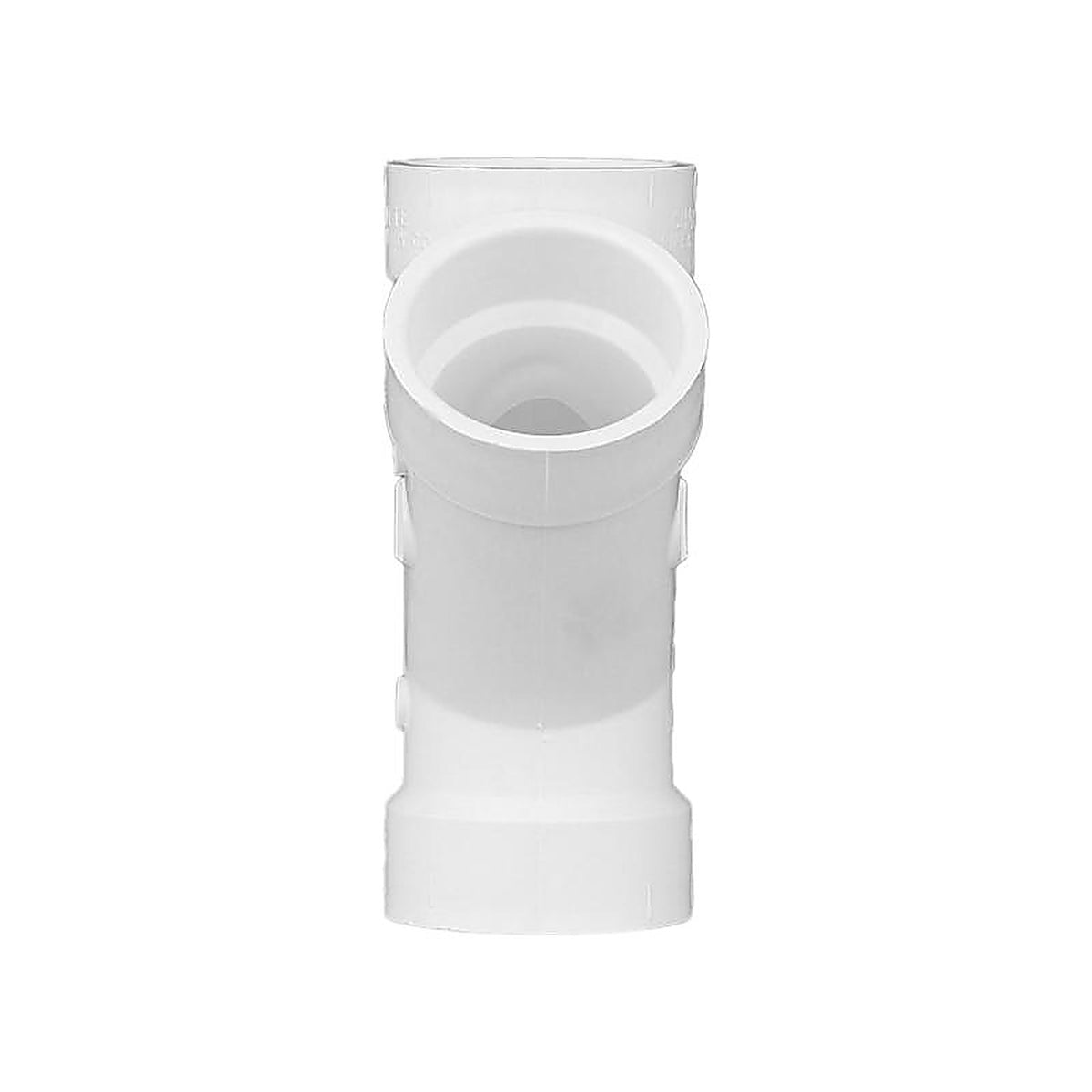 Charlotte Pipe PVC006000800 Schedule 40 1-1/2 in. Hub x 1-1/2 in. Dia. Hub PVC Wye