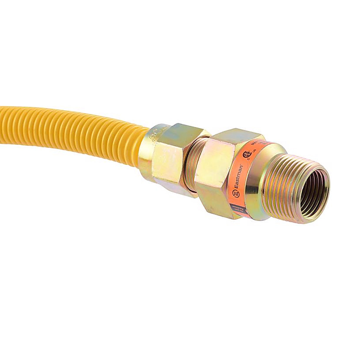 Eastman - 30YE51V024B - 1/2 In. Fip X 1/2 In. D MIP 24 In. Stainless Steel Gas Connector