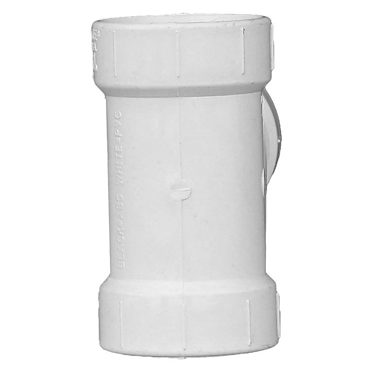 Charlotte Pipe PVC004000800 Schedule 40 1-1/2 in. Hub x 1-1/2 in. Dia. Hub PVC Sanitary Tee