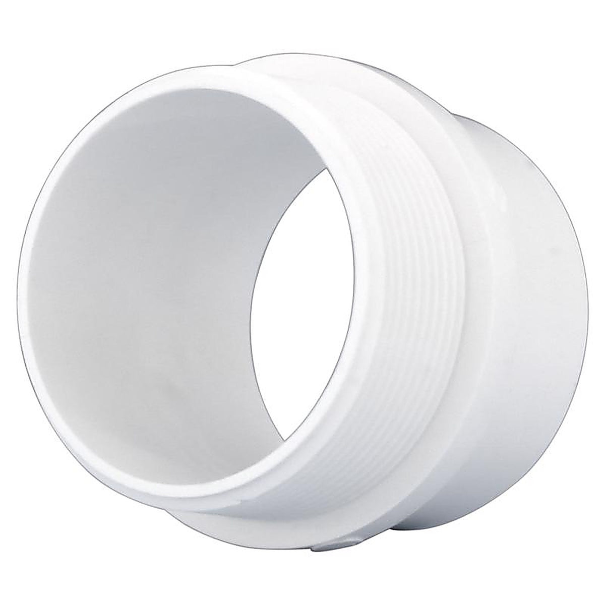 Charlotte Pipe PVC001110800 Schedule 40 1-1/2 in. Spigot x 1-1/2 in. Dia. PVC Trap Adapter