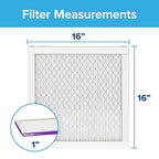 3M 2016DC-4 Filtrete 16 in. W X 16 in. H X 1 in. D 12 MERV Pleated Air Filter 1 pk