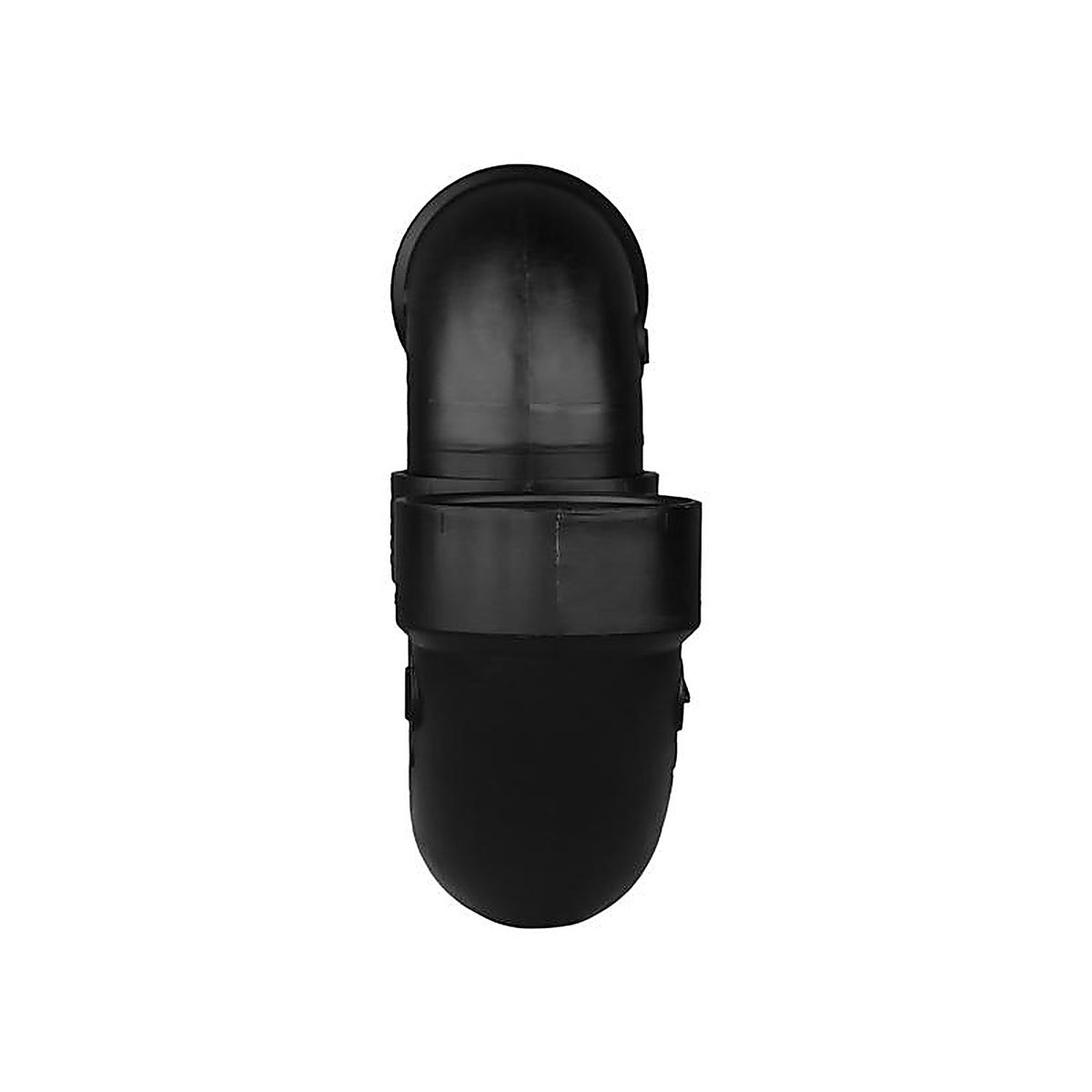 Charlotte Pipe ABS00706X1000 3 in. Hub x 3 in. Dia. Hub ABS P-Trap w/Solvent Weld