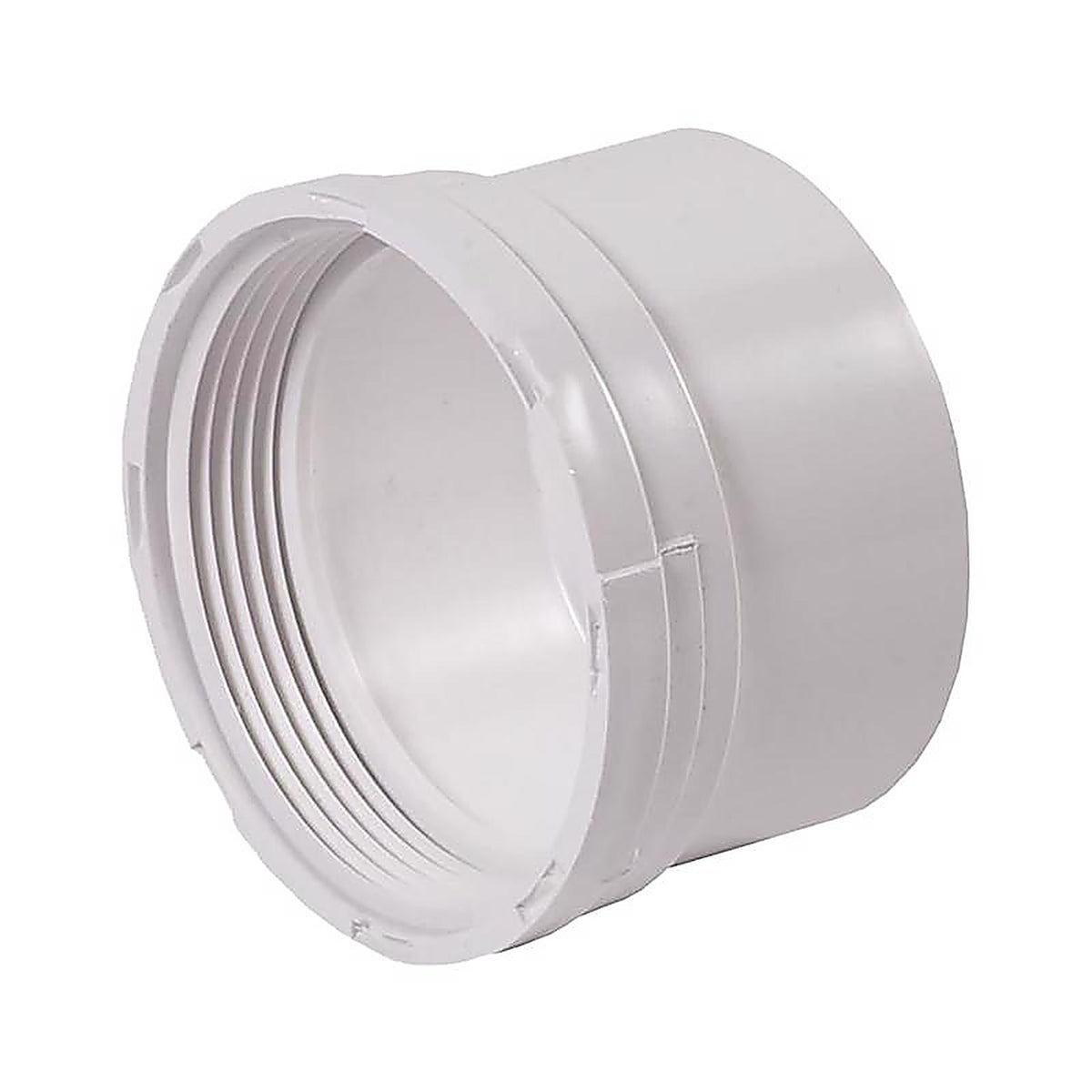 NDS 3P11 Schedule 35 3 in. Hub each X 3 in. D FPT PVC Pipe Adapter