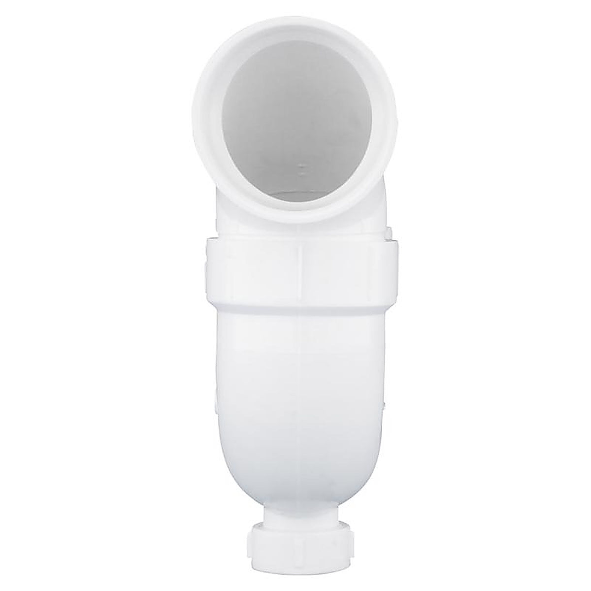 Charlotte Pipe PVC00707X0600 Schedule 40 1-1/2 in. Hub x 1-1/2 in. Dia. Hub PVC P-Trap with Clean Out