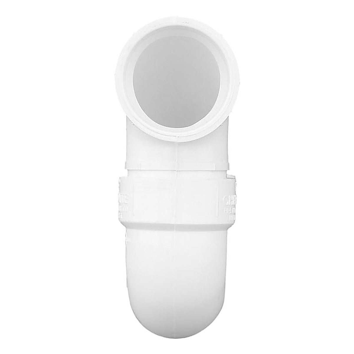 Charlotte Pipe PVC00706X0600 Schedule 40 1-1/2 in. Hub x 1-1/2 in. Dia. Hub PVC P-Trap