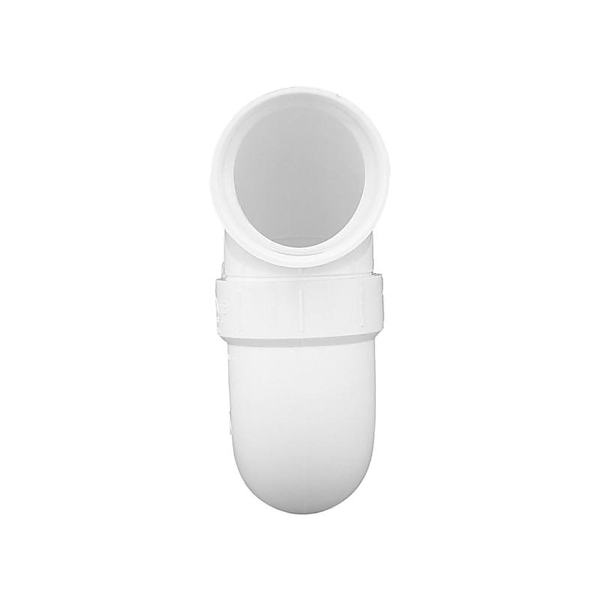 Charlotte Pipe PVC00706X0800 Schedule 40 2 in. Hub x 2 in. Dia. Hub PVC P-Trap