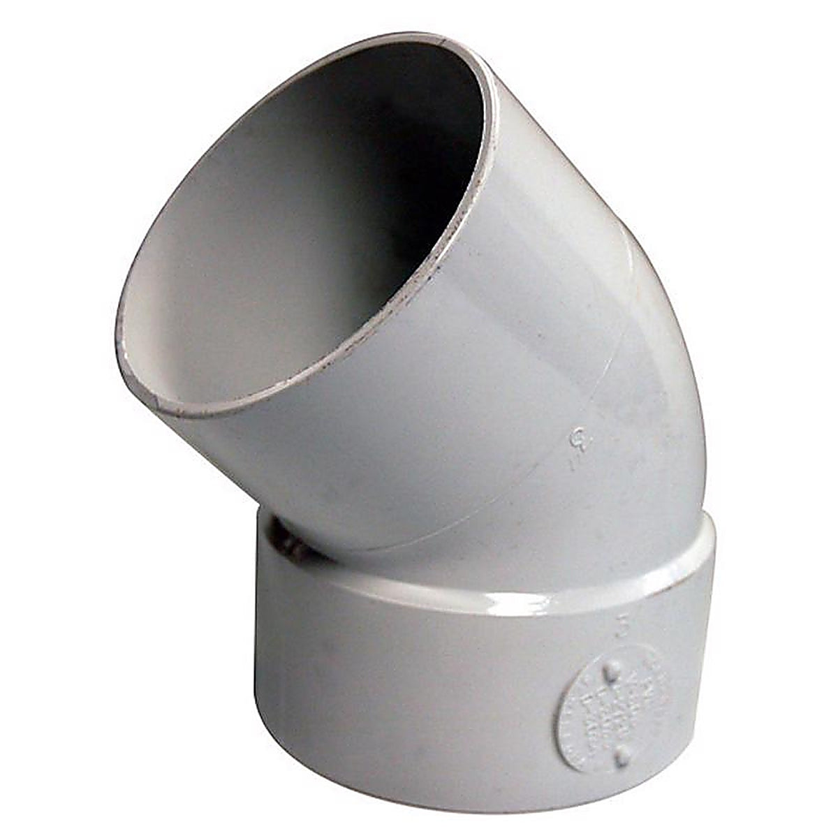 NDS 3P03ST Schedule 35 3 in. Hub each X 3 in. D Spigot PVC Elbow