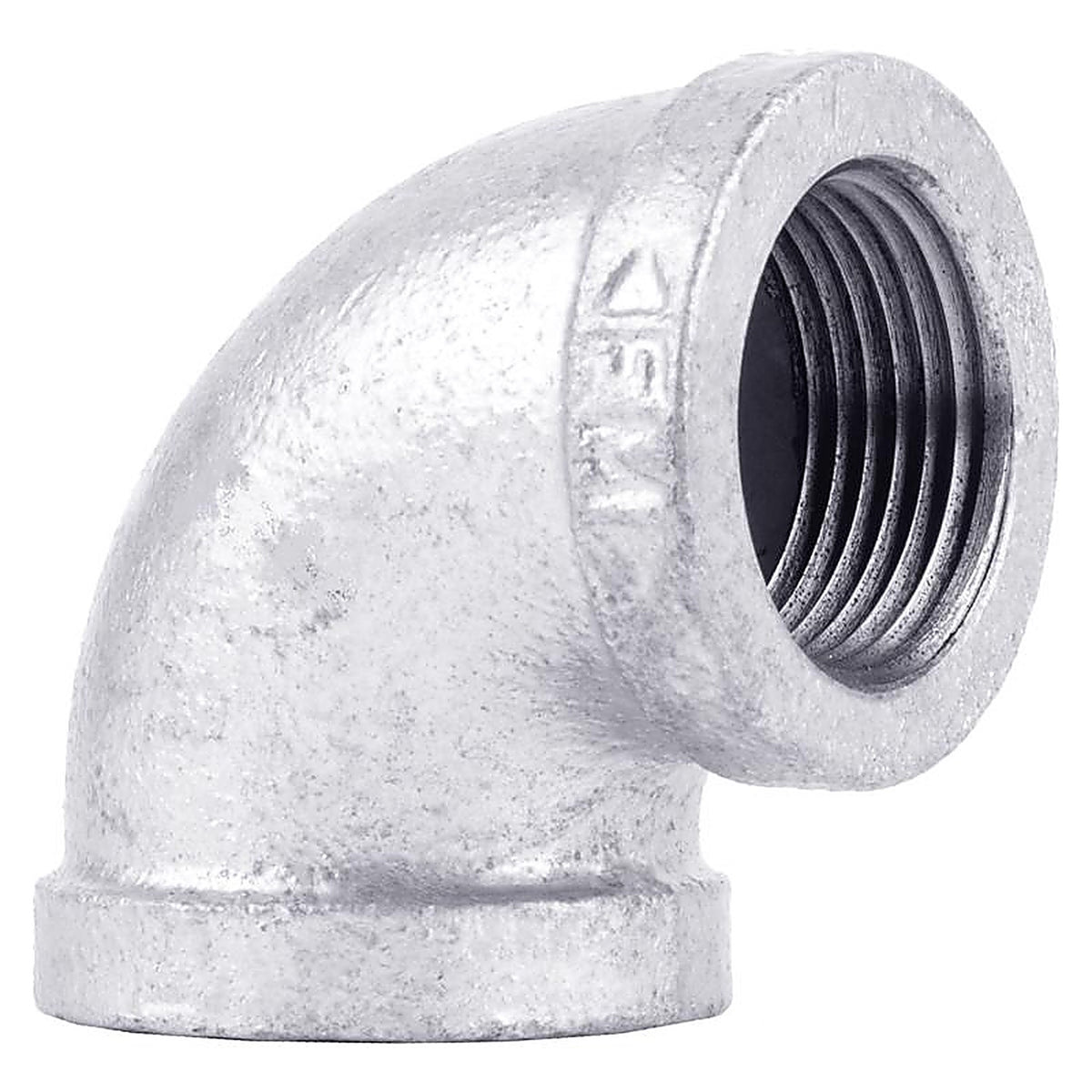 STZ - 351E90-212 - Industries 2-1/2 In. Fip Each X 2-1/2 In. D Fip Galvanized Malleable Iron 90 Degree Elbow