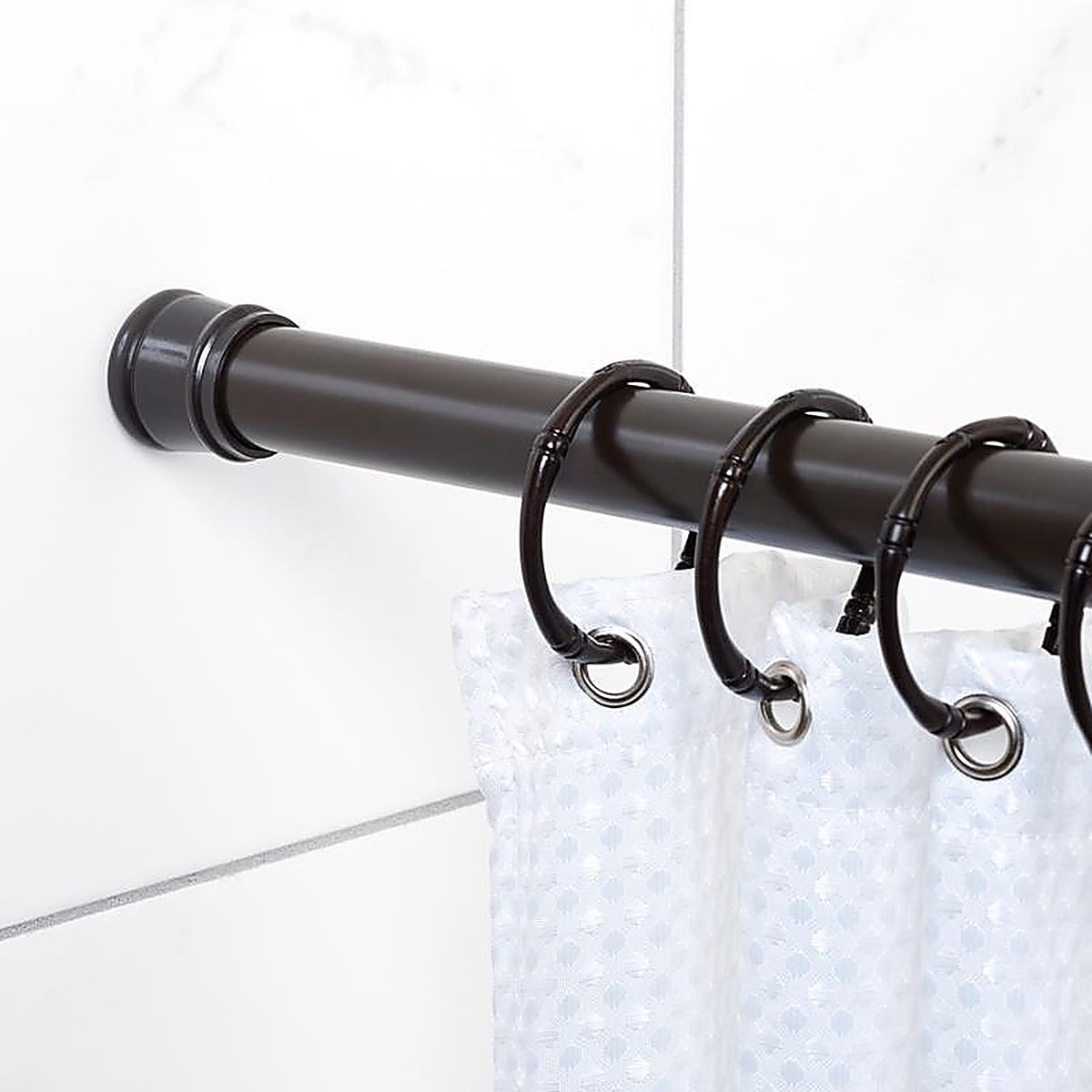 Zenith Home 506RB Shower Curtain Rod 72 in. L Oil Rubbed Bronze