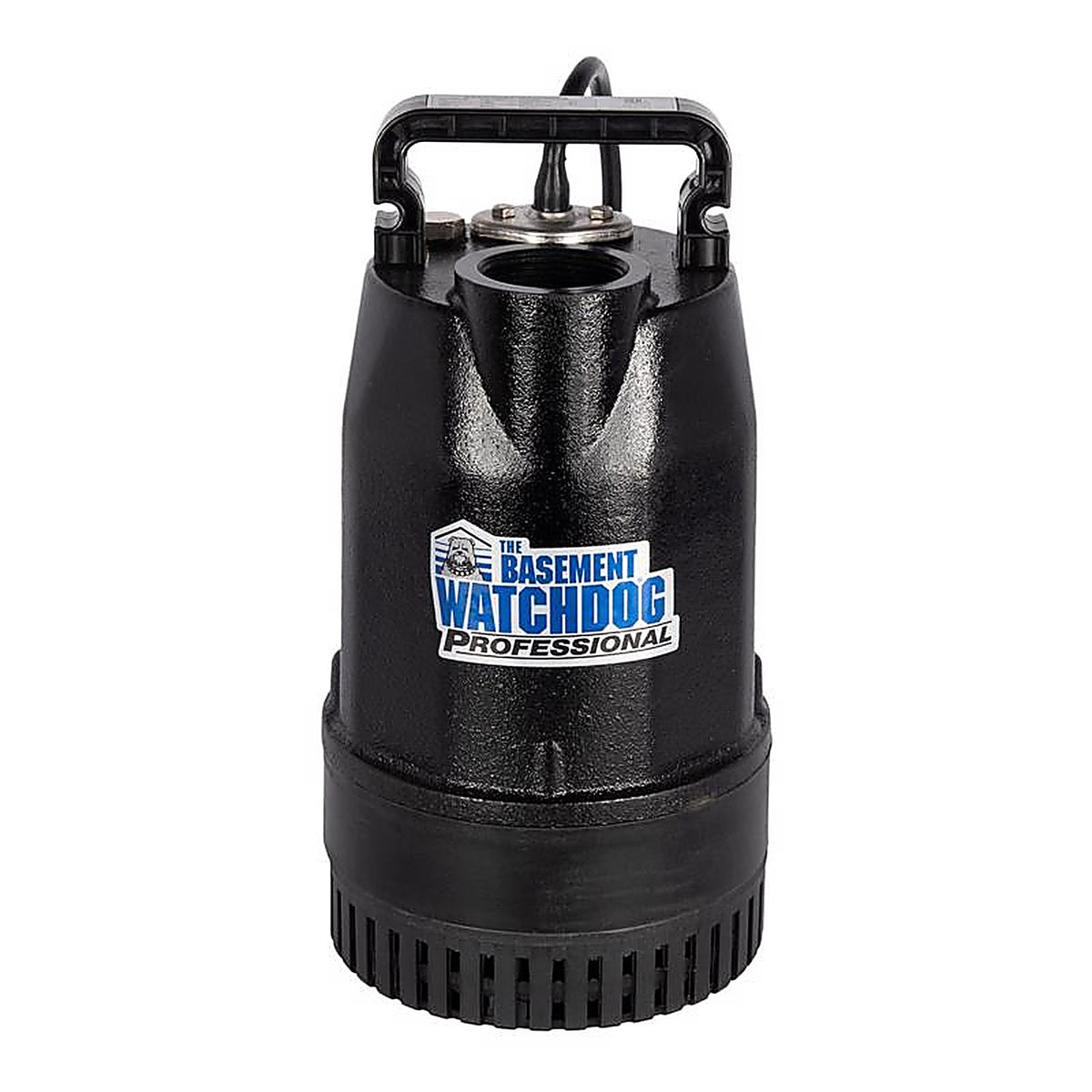 The Basement Watchdog - SIT-50D - 1/2 HP 4,400 GPH Cast Iron Dual Reed Switch AC Submersible Sump Pump 10 Ft