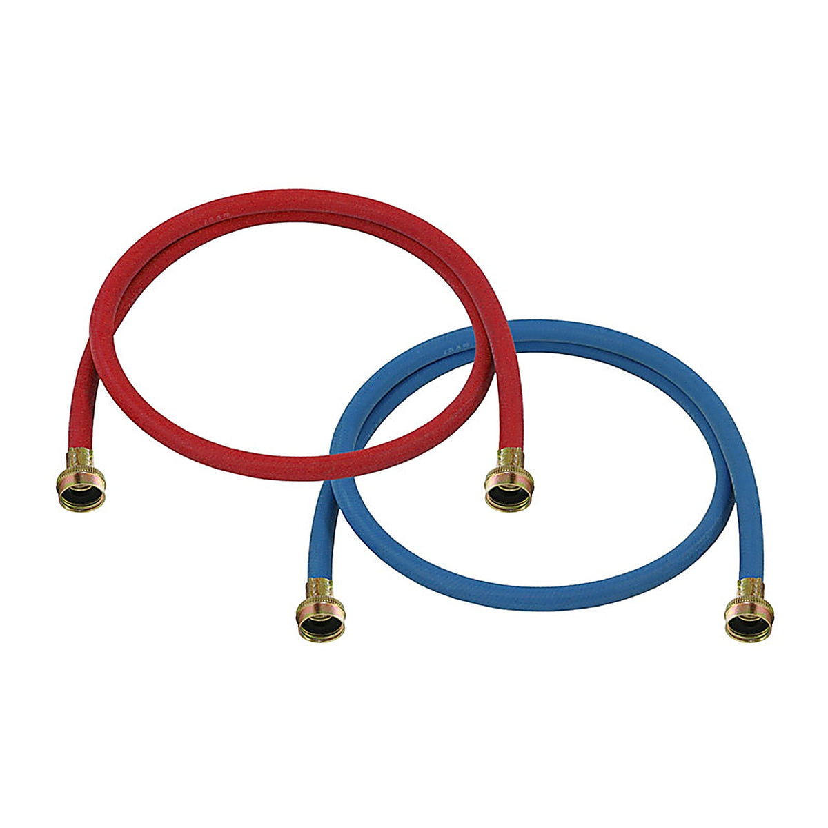 UDP WA6RB7008 3/8 in. FGH x 3/4 in. Dia. FGT 8 ft. Rubber Washing Machine Supply Line