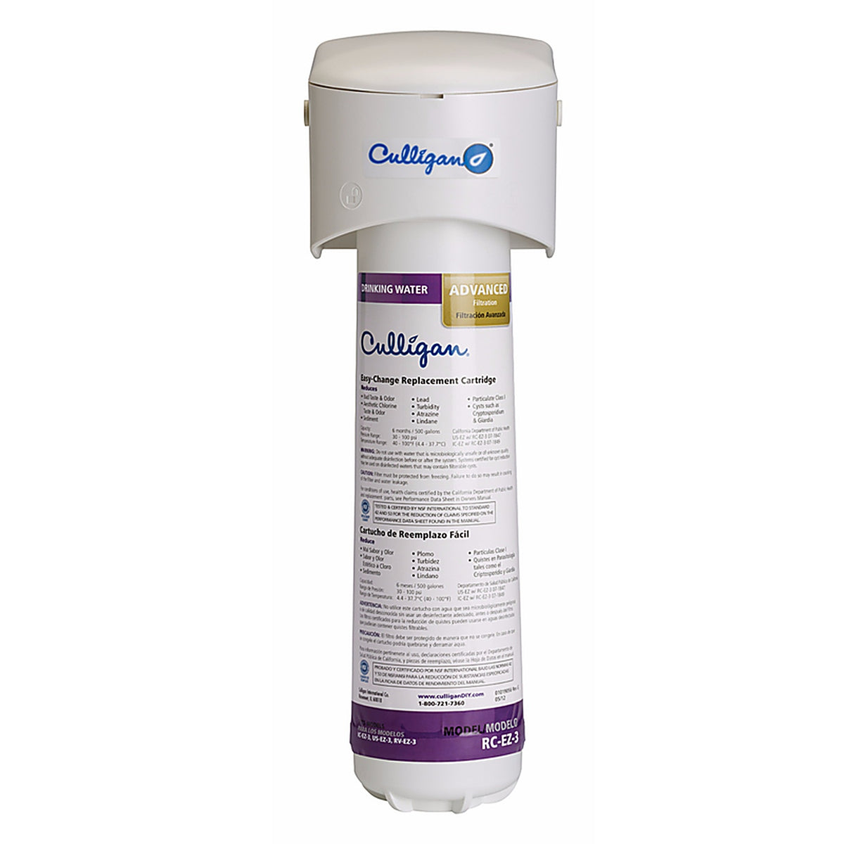 Culligan - IC-EZ-3 - Icemarker/Refrigerator Drinking Water Filter for Culligan