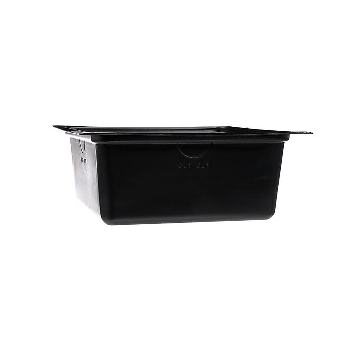Oatey - 34080 - 6.5 In. H X 13 In. W X 13 In. L Black Tub Box