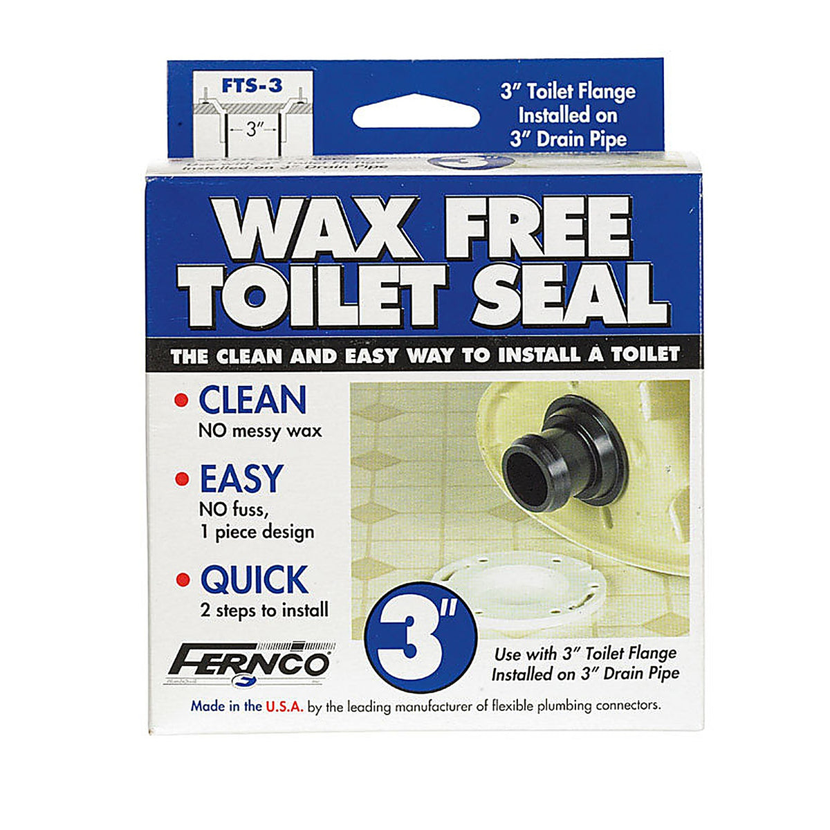 Fernco FTS-3 Toilet Seal PVC 3in.