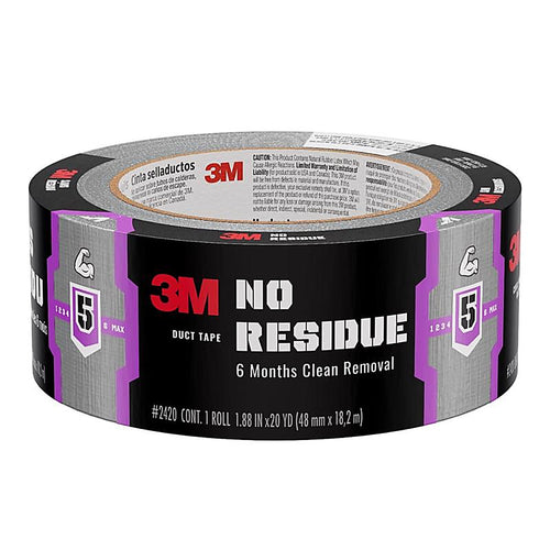 3M 02420 1.88 in. W X 25 yd L Dark Gray Duct Tape