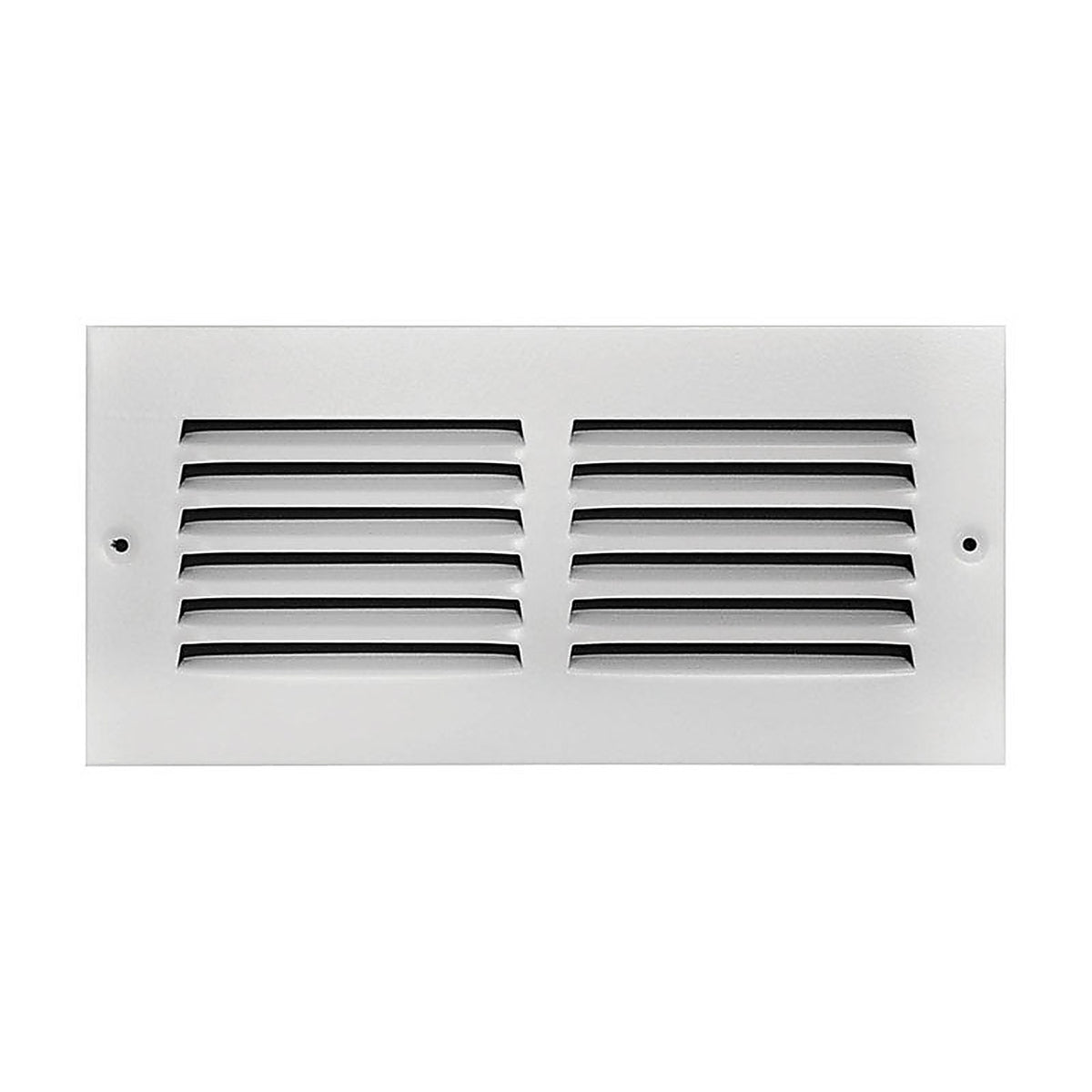 Tru Aire C17010X04 4 in. H x 10 in. W 1-Way Powder Coat White Steel Return Air Grille