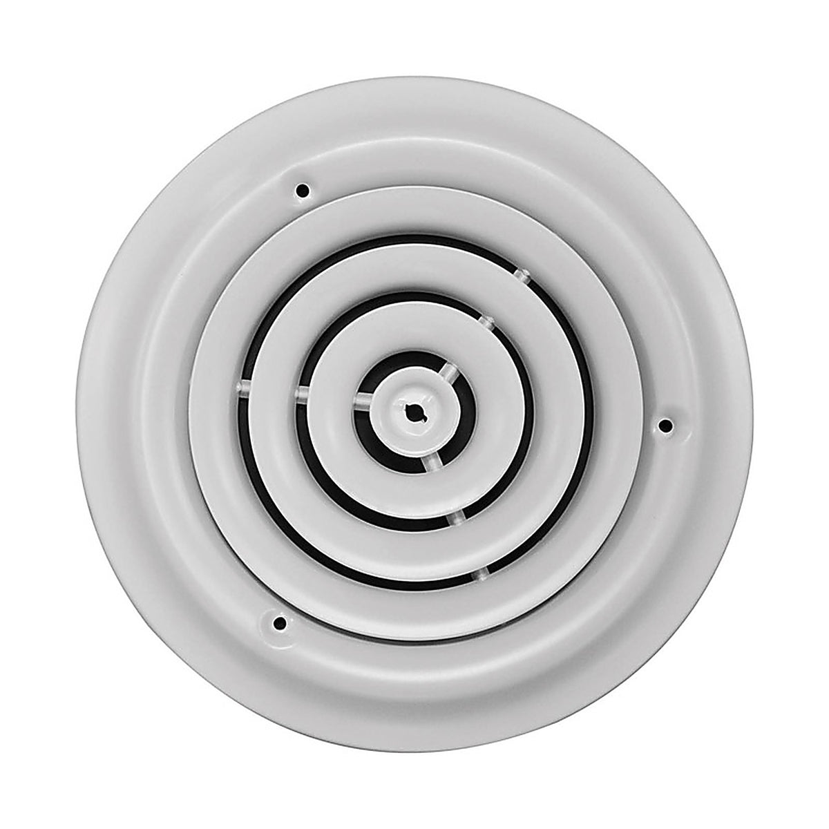 Tru Aire C80008 8 in. H X 8 in. W Powder Coat White Steel Ceiling Diffuser
