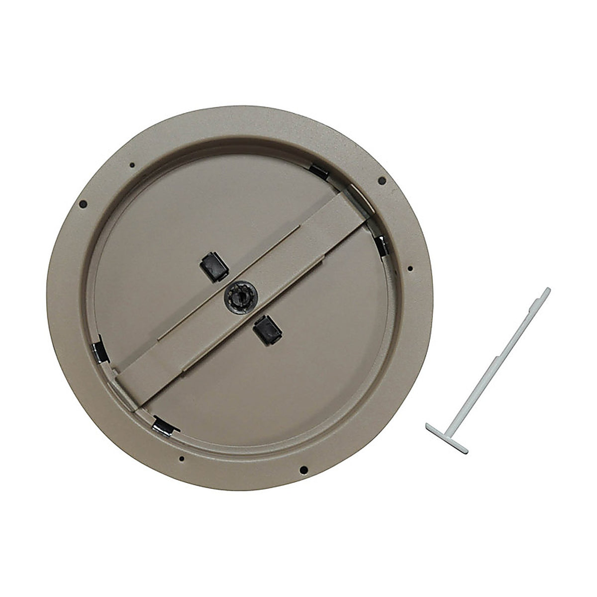 Tru Aire - C80108 - 8 In. H X 8 In. W Powder Coat Brown Steel Ceiling Damper