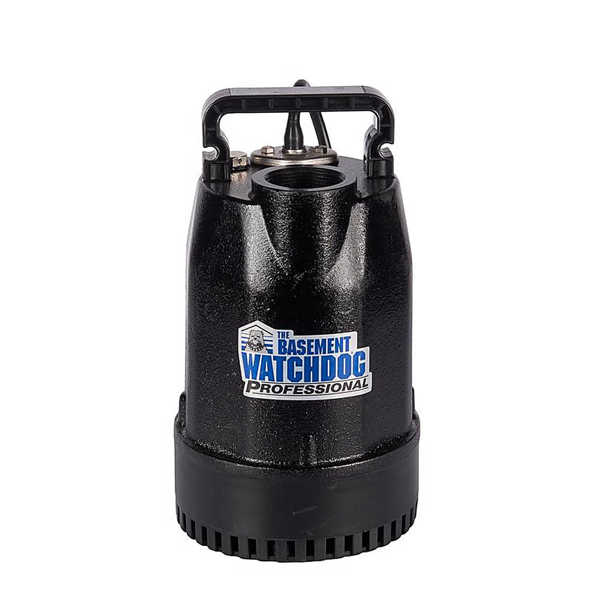 The Basement Watchdog - CITE-33 - 1/3 HP 3,720 GPH Cast Iron Dual Reed Switch AC Backup Sump Pump 10 Ft