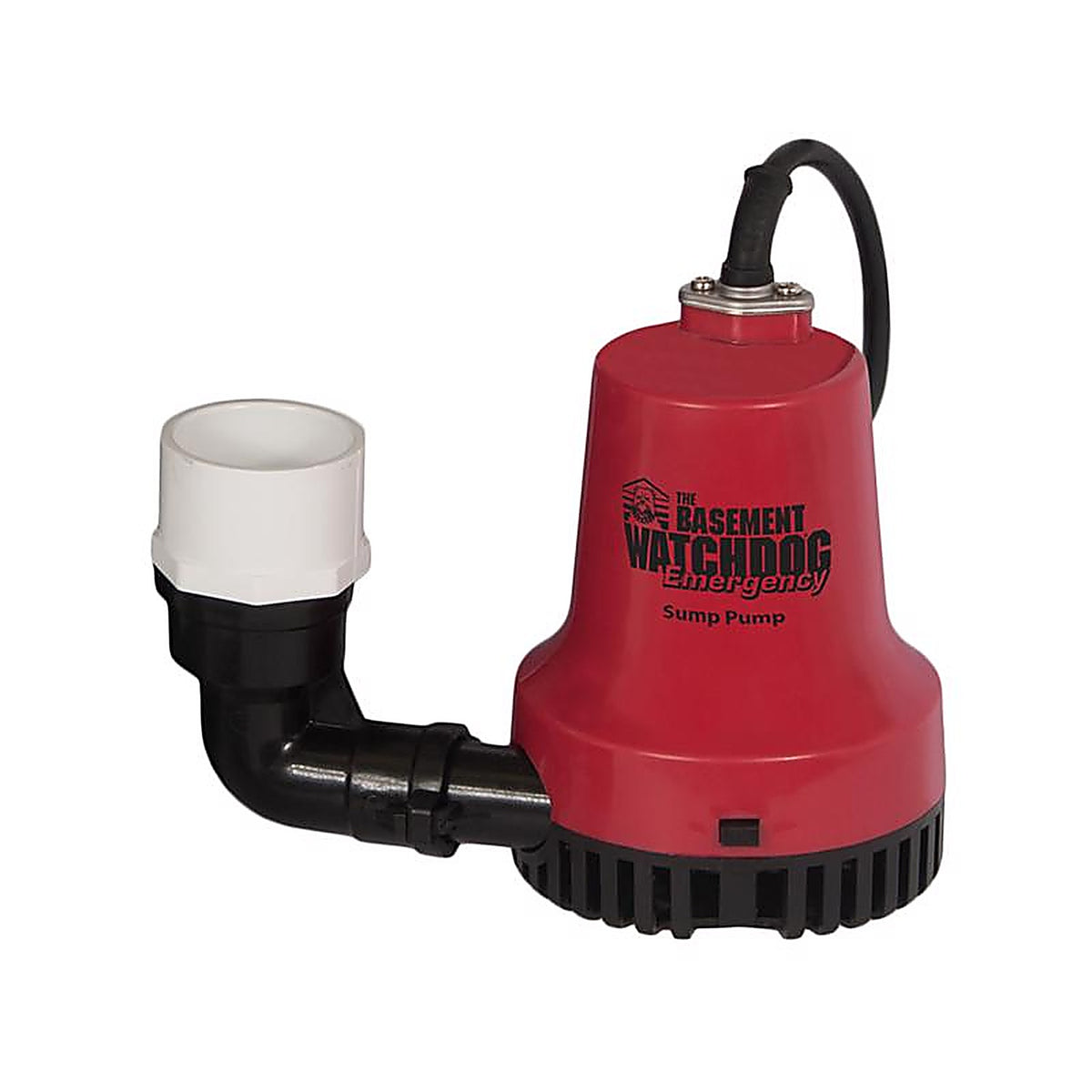 The Basement Watchdog - CITE-33 - 1/3 HP 3,720 GPH Cast Iron Dual Reed Switch AC Backup Sump Pump 10 Ft