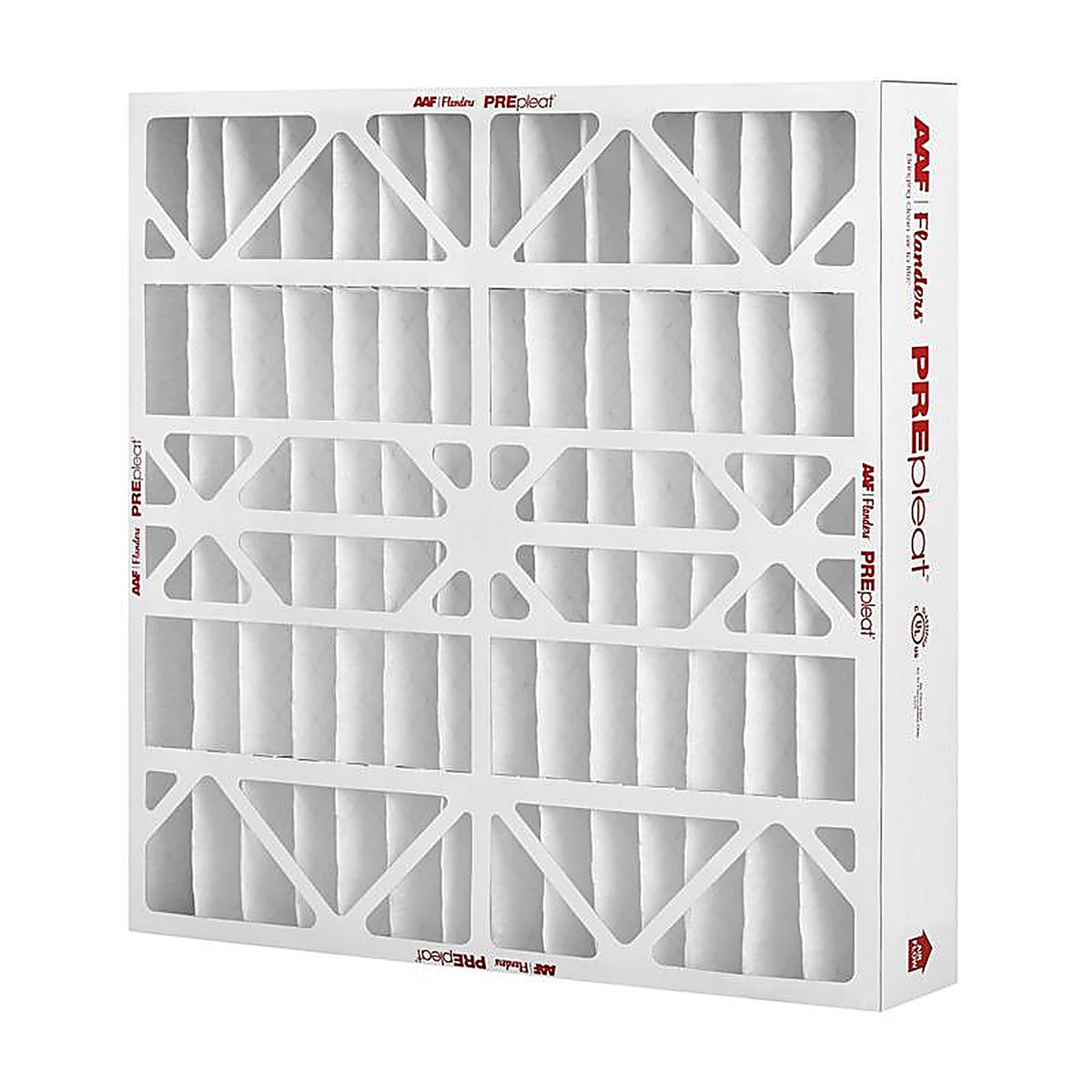 AAF Flanders - 80055.042020 - Prepleat LPD SC M10 20 In. W X 20 In. H X 4 In. Synthetic 10 MERV Pleated Air Filter 1