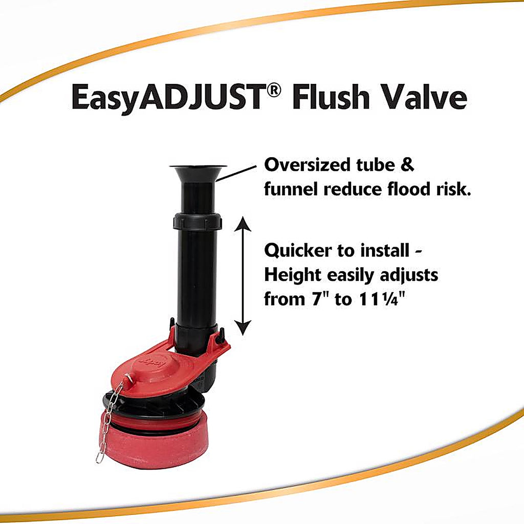 Korky 4030PK Adjustable 2 inch Flush Valve Kit