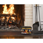 Fire Liters - 10192 - Wood Fiber Firestarter Log 12 Min 192 Pack