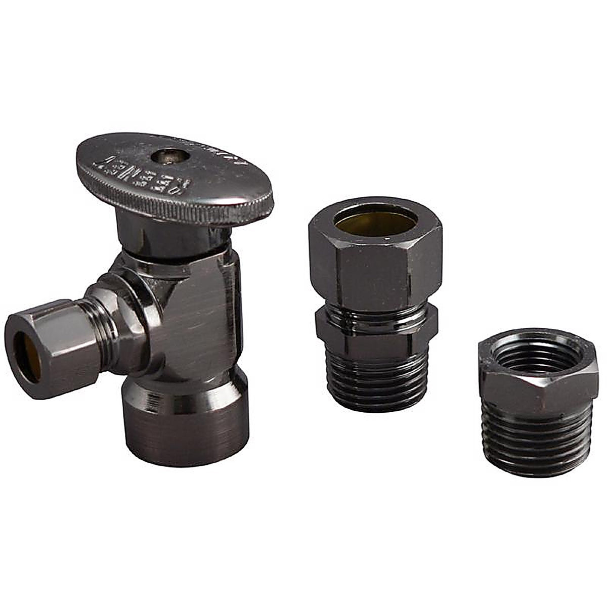 Keeney - 2048AVBLF - 1/2 In. Fip In. X 3/8 In. Brass Shut-Off Valve
