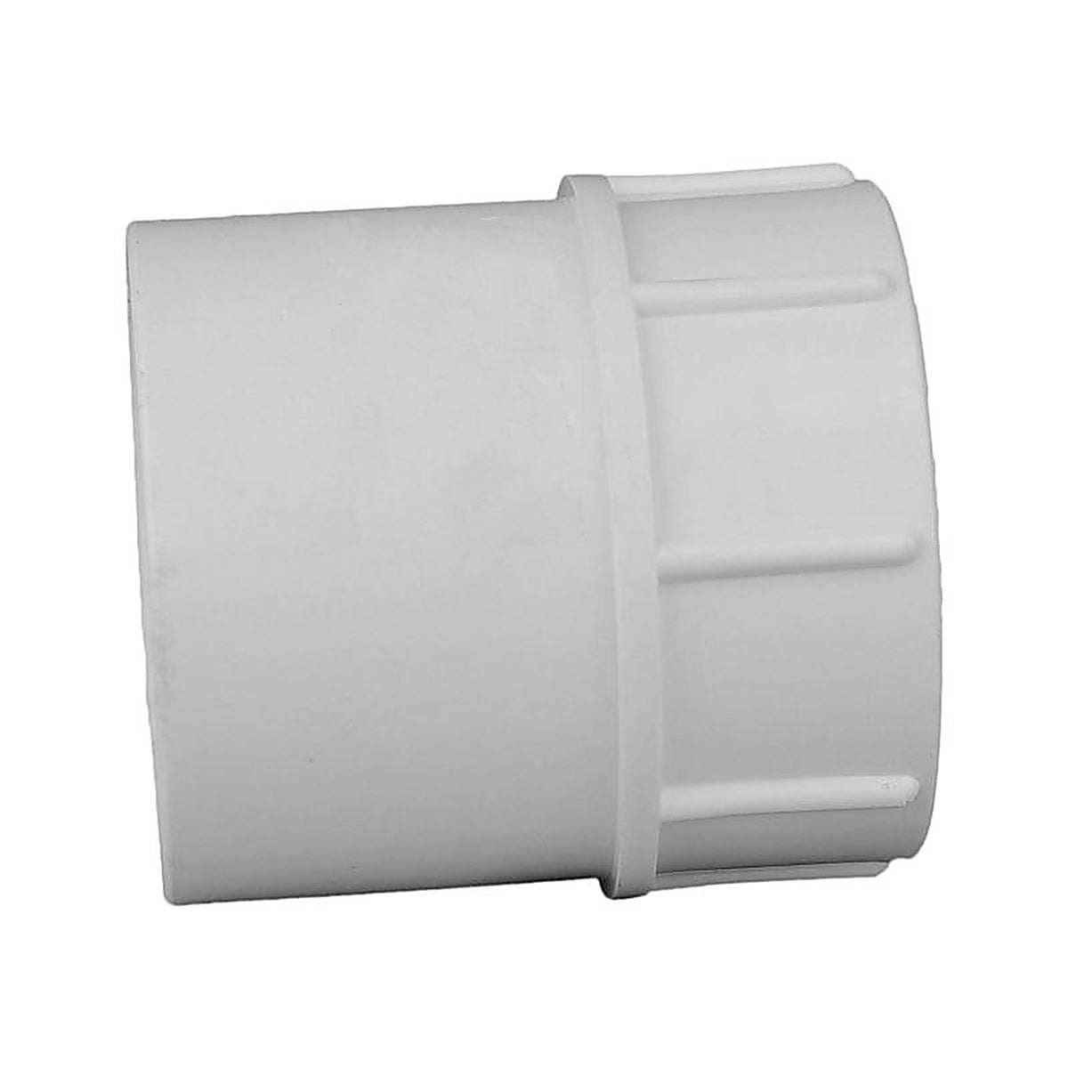 Charlotte Pipe PVC021011400 Schedule 40 1-1/2 in. Slip x 1-1/2 in. Dia. FPT PVC Adapter