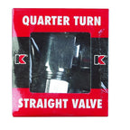Keeney - 2068PCLF - 5/8 In. Compression In. X 3/8 In. Compression Brass Straight Valve