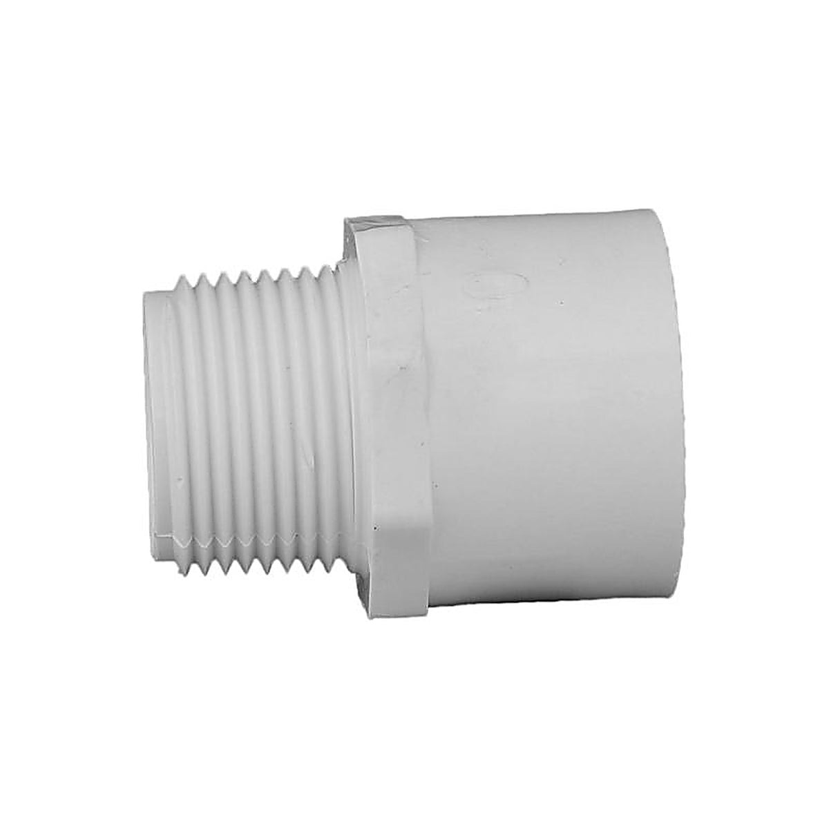 Charlotte Pipe PVC021091000 Schedule 40 1 in. Slip x 1 in. Dia. MPT PVC Adapter
