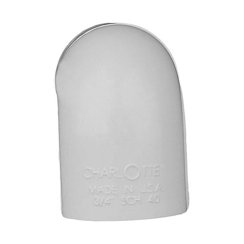 Charlotte Pipe PVC023000800 Schedule 40 3/4 in. Slip x 3/4 in. Dia. Slip PVC Elbow