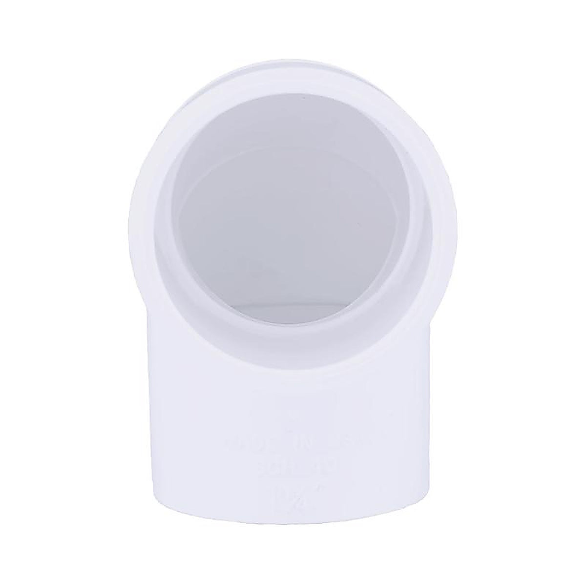 Charlotte Pipe PVC023001200 Schedule 40 1-1/4 in. Slip x 1-1/4 in. Dia. Slip PVC Elbow
