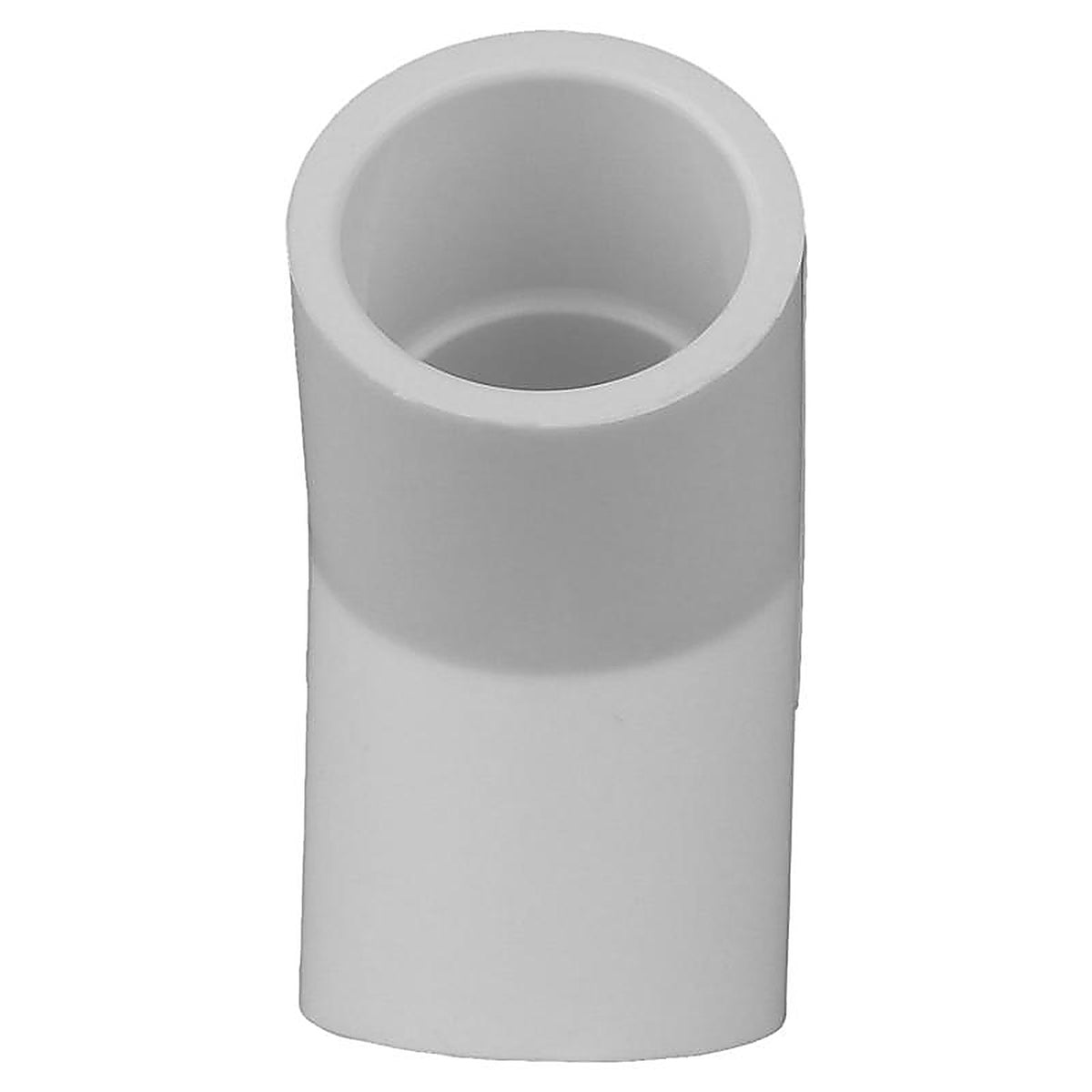Charlotte Pipe PVC023090600 Schedule 40 1/2 in. Slip x 1/2 in. Dia. Slip PVC 45 Degree Elbow