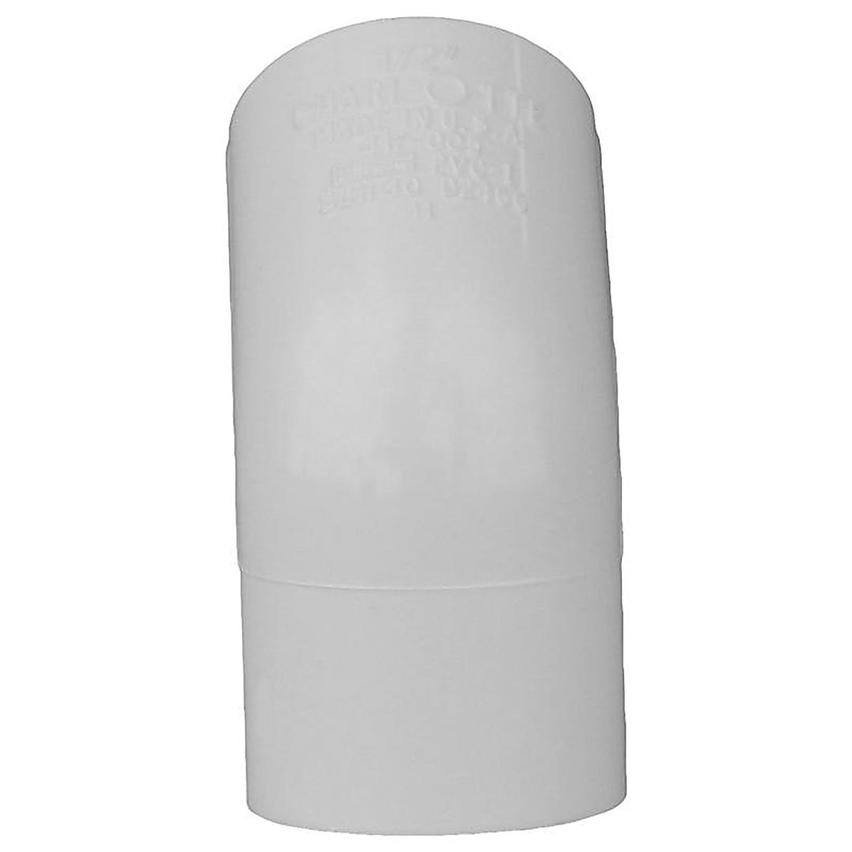 Charlotte Pipe PVC023090600 Schedule 40 1/2 in. Slip x 1/2 in. Dia. Slip PVC 45 Degree Elbow